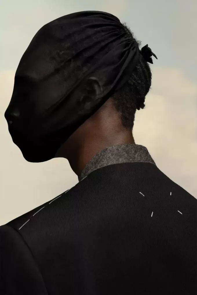 Abrigo de caballería de lana de Maison Margiela