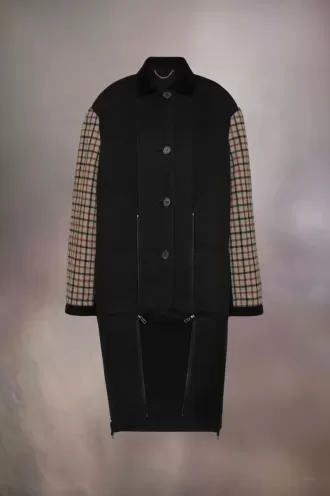 Abrigo doble de algodón pesado