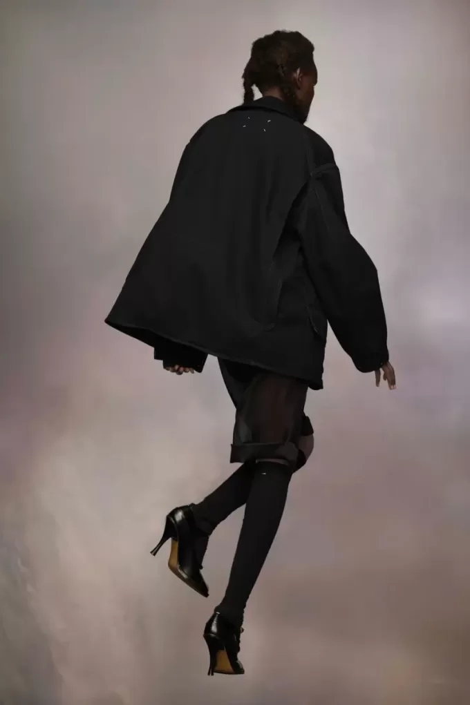 Abrigo doble de algodón pesado