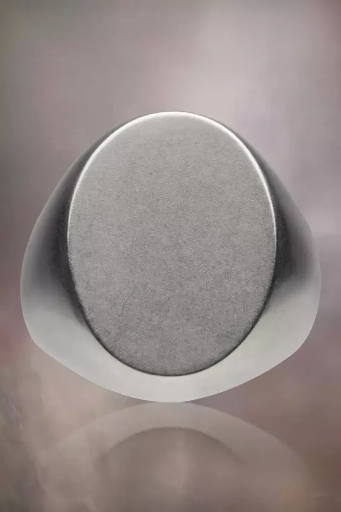 Anillo caballero ovalado de Maison Margiela