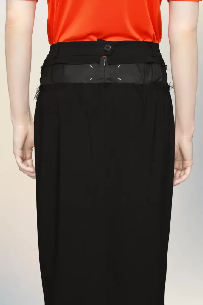 Anonimato de la falda del forro