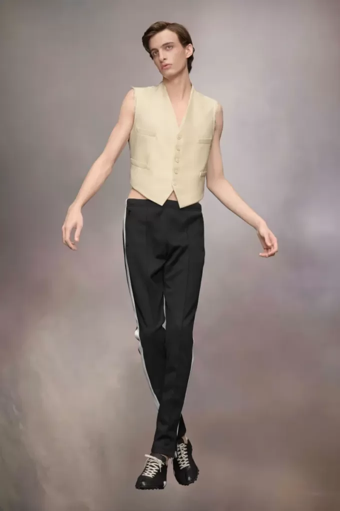 Anonimato del chaleco de forro