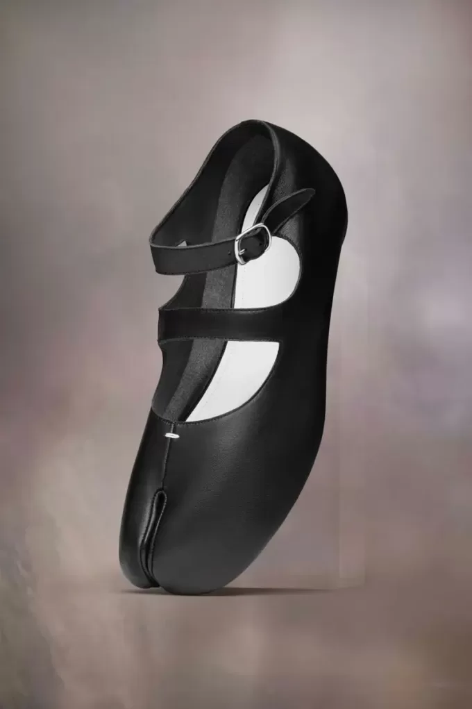 Bailarinas Tabi de piel de becerro Bailarinas Tabi de piel de becerro