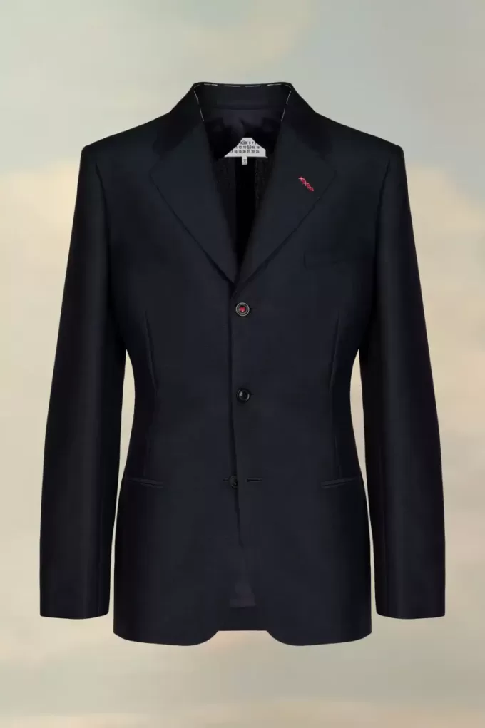 Blazer de sarga de lana de Maison Margiela