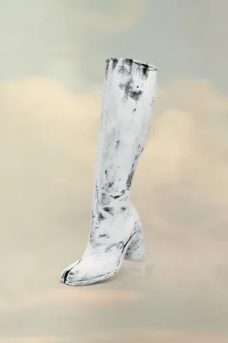 Botas Tabi Bianchetto hasta la rodilla