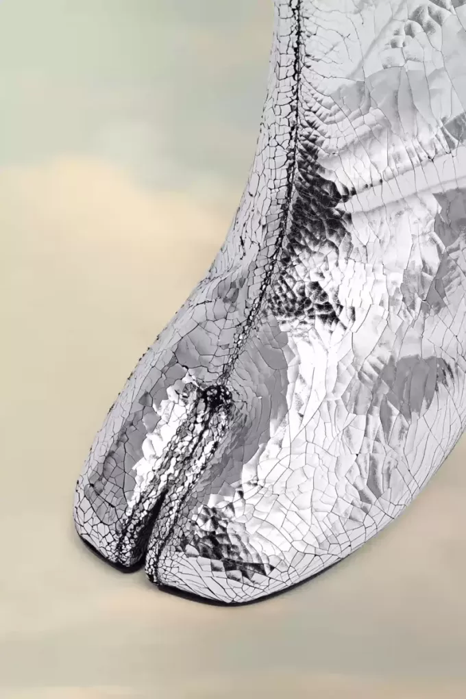 Botas Tabi Mirror de Maison Margiela