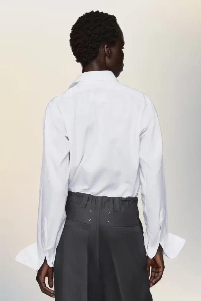 Camisa de algodón Maison Margiela