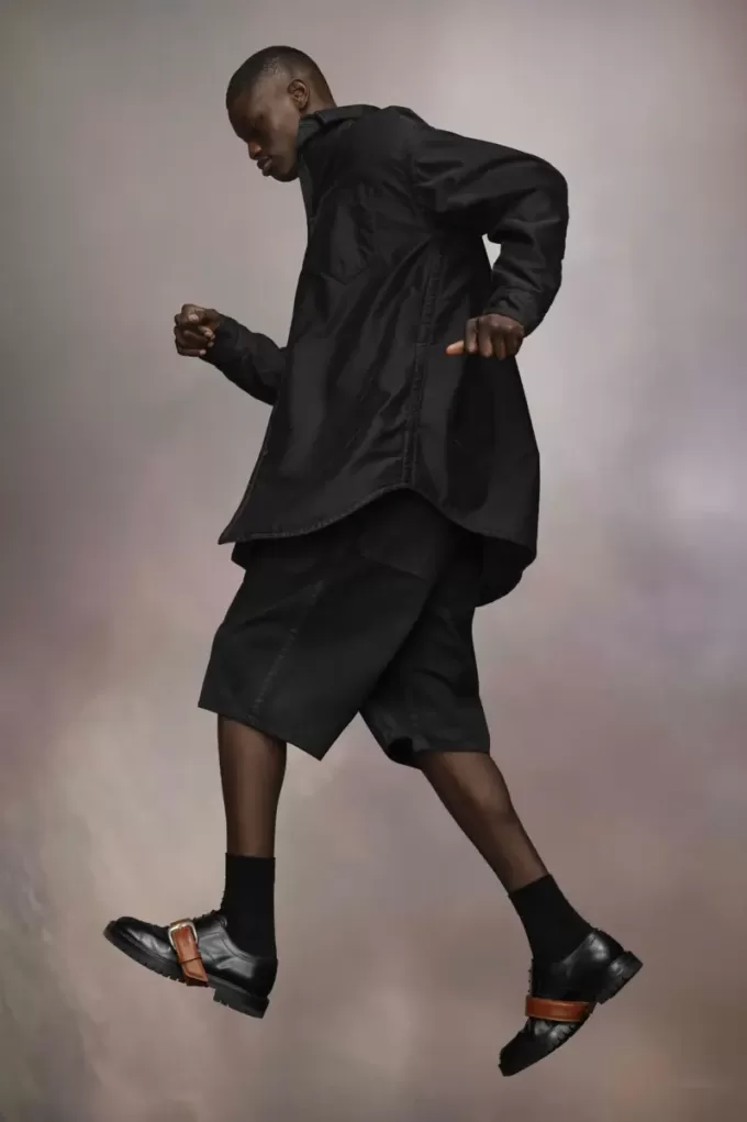 Camisa de algodón satinado acolchada