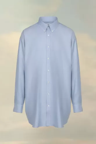 Camisa Oxford de algodón orgánico