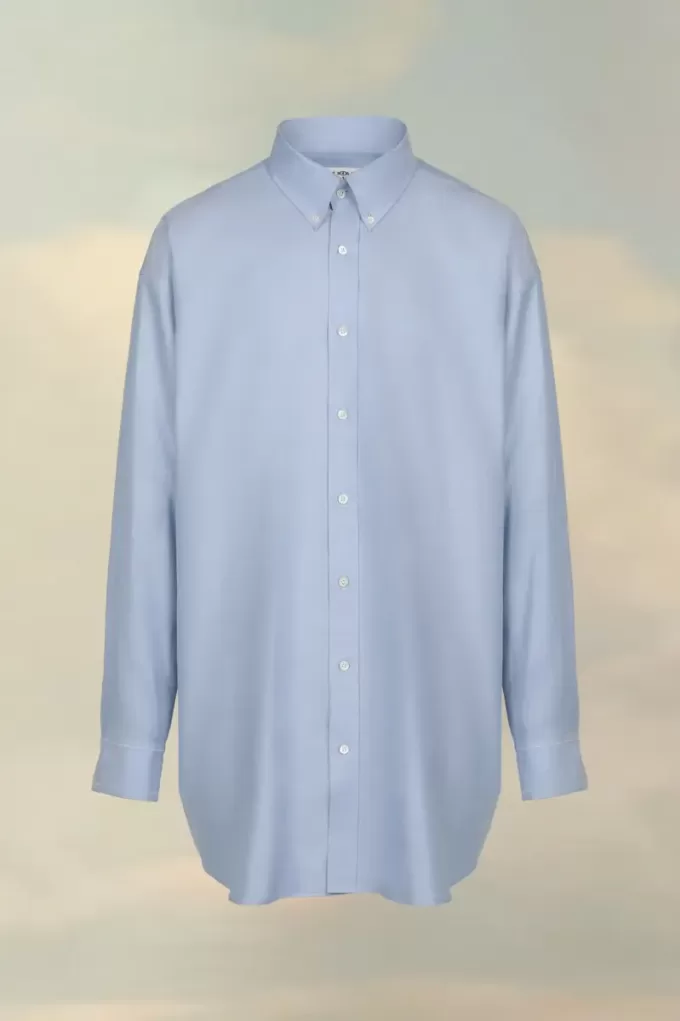 Camisa Oxford de algodón orgánico