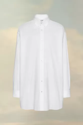 Camisa Oxford de algodón orgánico