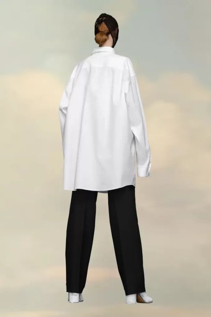 Camisa Oxford de algodón orgánico