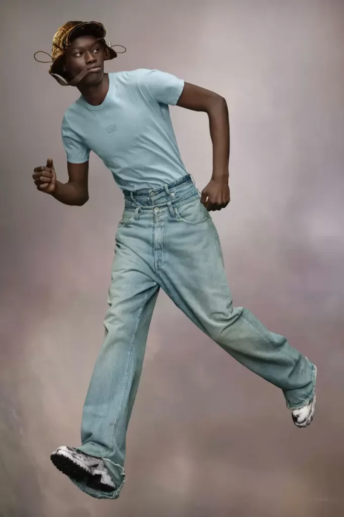 Camiseta con el logotipo del sello de Maison Margiela