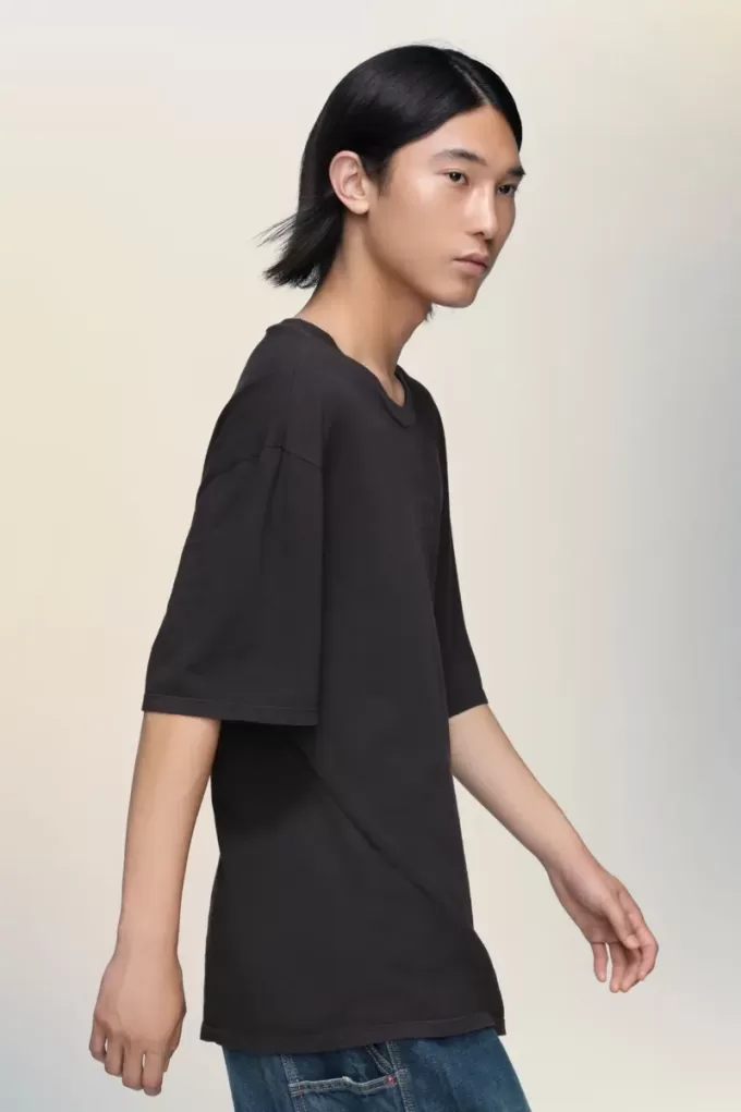 Camiseta de jersey de algodón Camiseta de jersey de algodón