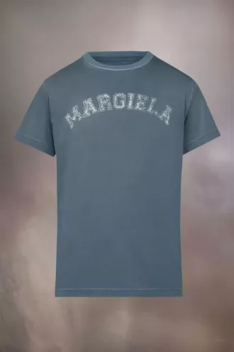 Camiseta de jersey de algodón con logotipo