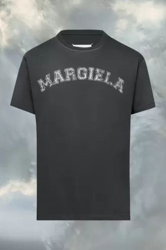 Camiseta de jersey de algodón con logotipo
