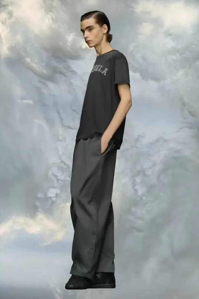 Camiseta de jersey de algodón con logotipo