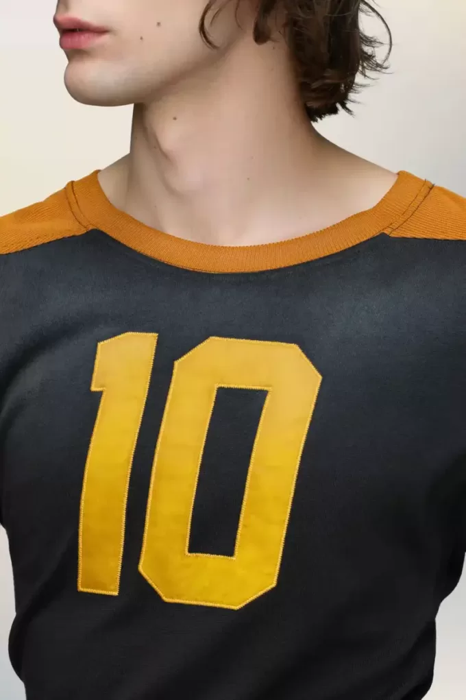 Camiseta universitaria de manga larga