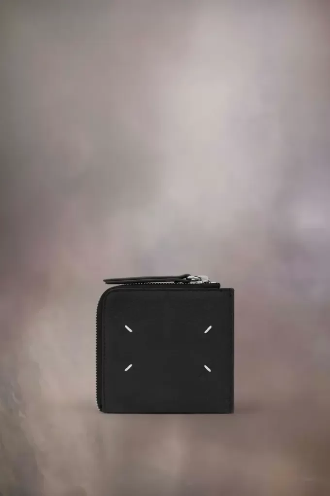 Cartera con cremallera envolvente de Maison Margiela