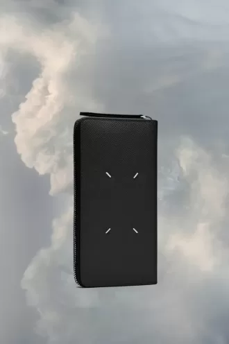 Cartera con cremallera envolvente de Maison Margiela