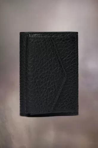 Cartera de bolsillo con cuatro puntadas