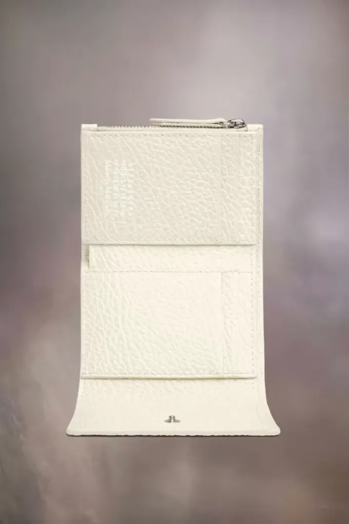 Cartera de cuatro puntadas