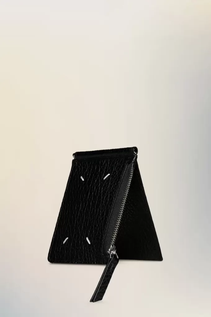 Cartera de cuatro puntadas