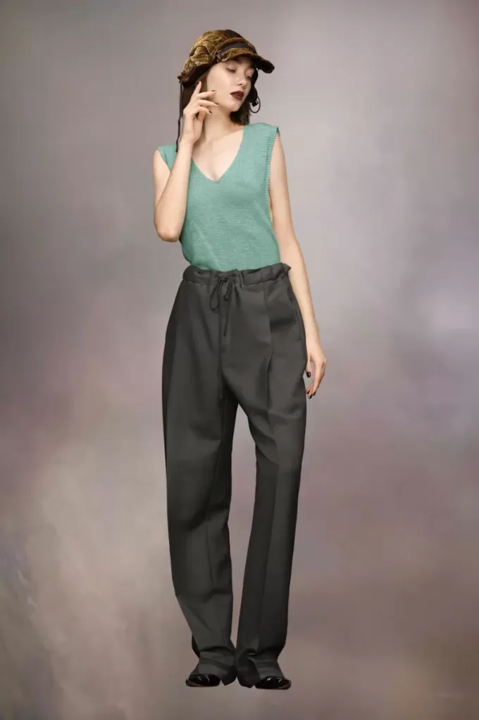 Chaleco de punto de cáñamo para jardinería