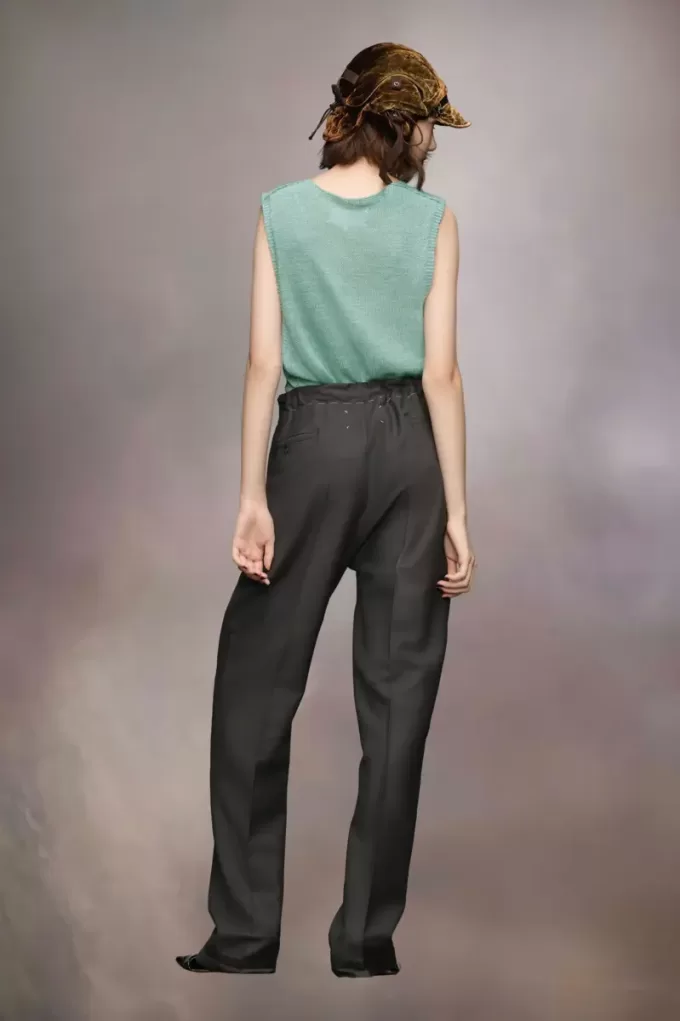 Chaleco de punto de cáñamo para jardinería