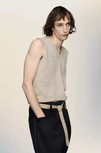 Chaleco de punto de Maison Margiela