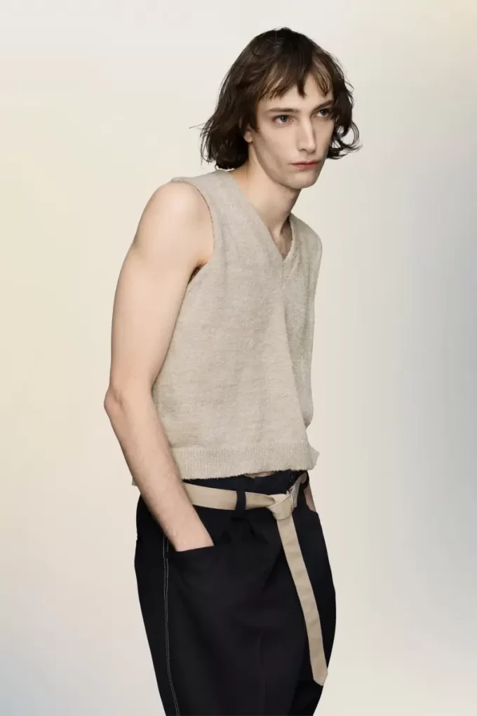 Chaleco de punto de Maison Margiela Chaleco de punto de Maison Margiela