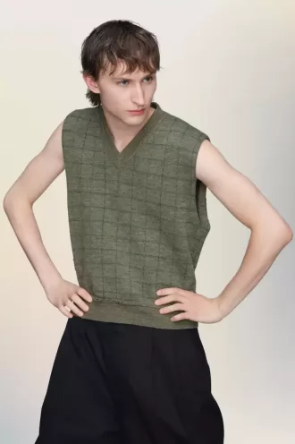 Chaleco de punto de Maison Margiela