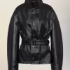 Chaqueta con cinturón de Maison Margiela