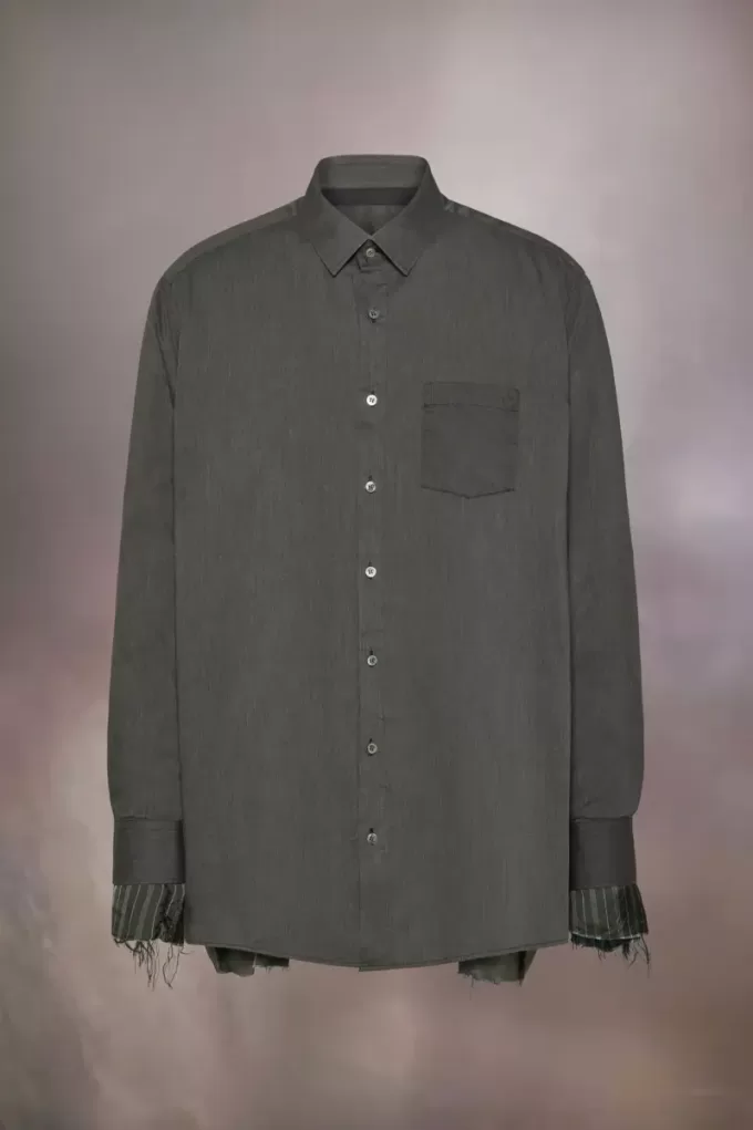 Chaqueta de patchwork al revés