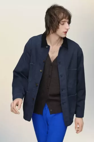 Chaqueta de trabajo de espiga