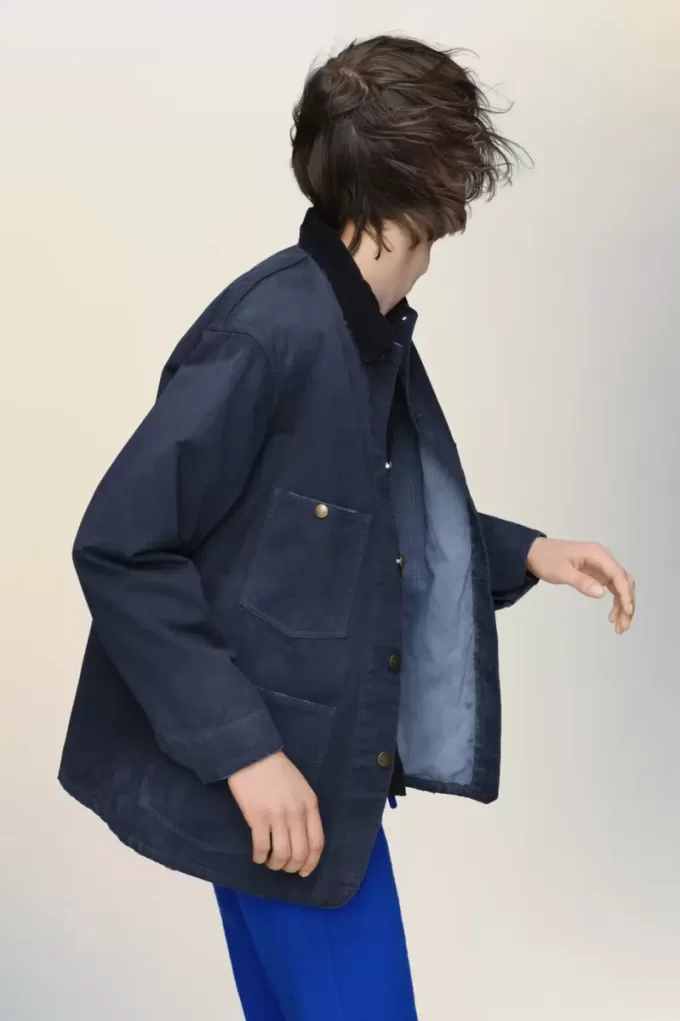 Chaqueta de trabajo de espiga