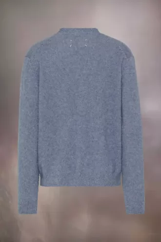 Cárdigan de punto con pilling