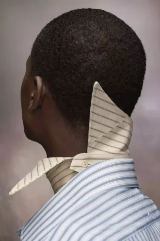 Cuello a rayas de Maison Margiela