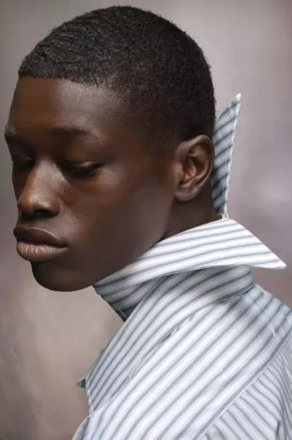 Cuello a rayas de Maison Margiela