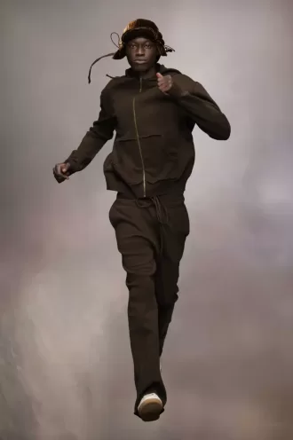 D茅cortiqu茅 sudadera con capucha de punto de cachemira D茅cortiqu茅 sudadera con capucha de punto de cachemira