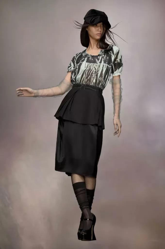 Falda en proceso de elaboración