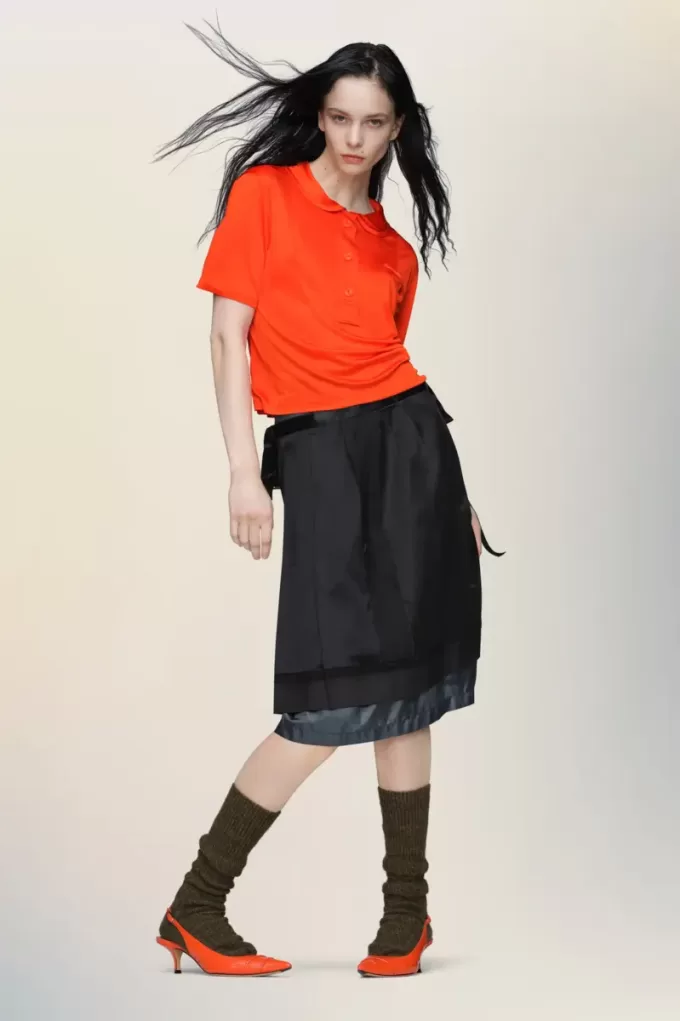 Falda midi de Maison Margiela