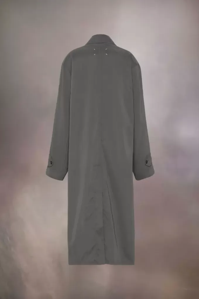 Gabardina color melocotón de Maison Margiela