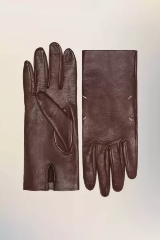 Guantes de cuero de Maison Margiela