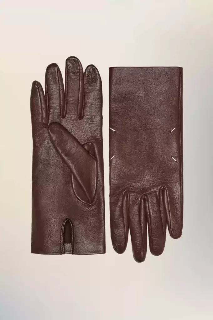 Guantes de cuero de Maison Margiela