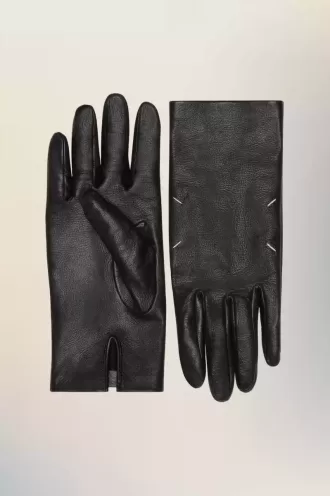 Guantes de cuero de Maison Margiela