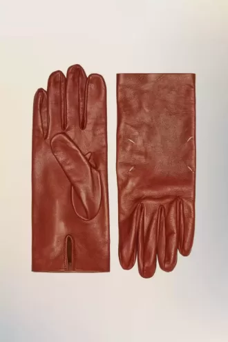 Guantes de cuero de Maison Margiela