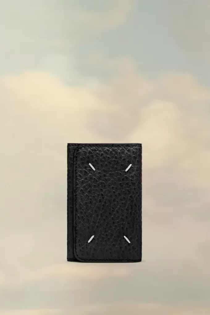 Llavero de cuatro puntadas