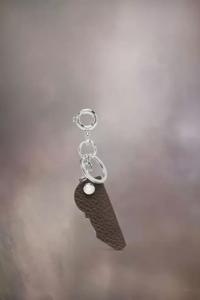 Llavero de cuero con logotipo Llavero de cuero con logotipo