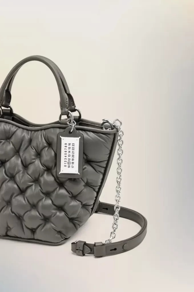 Mini bolso tote con bordado Glam Slam